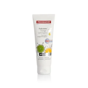 PEDIBAEHR® Jalakreem apelsini ja sidrunheinaga – looduslik niisutus ja silumine 30-125 ml