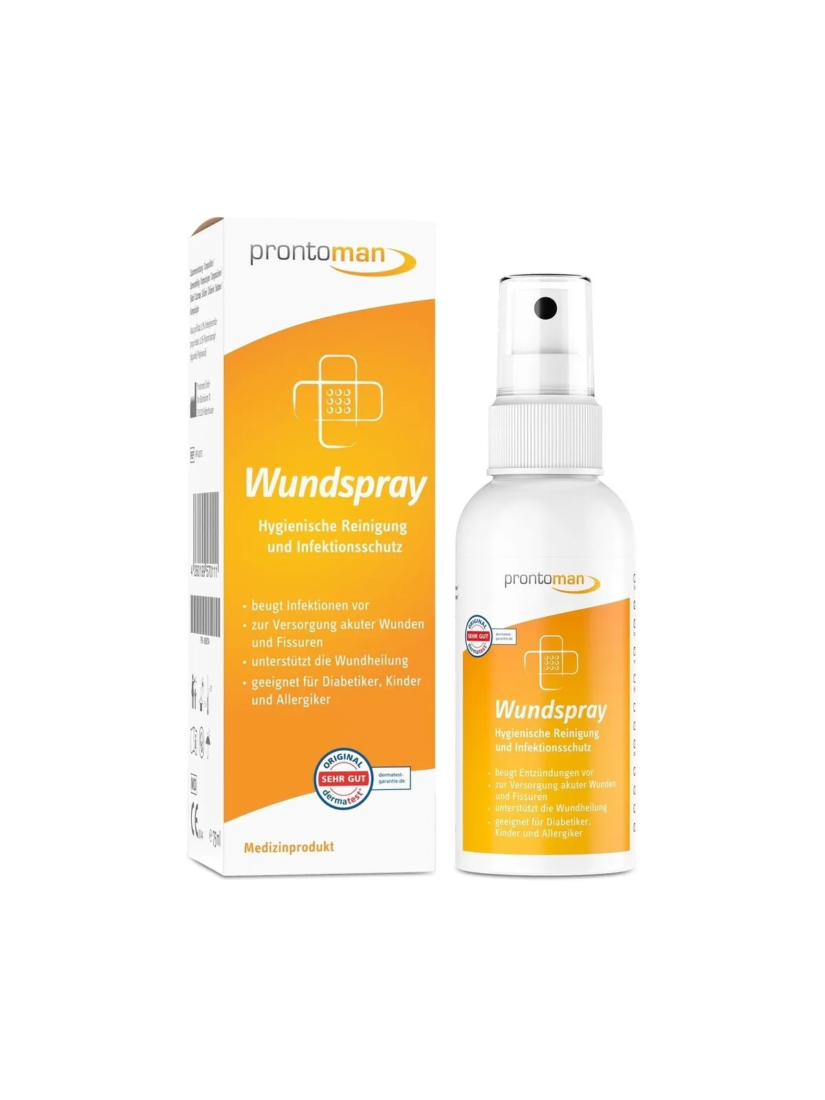 Prontoman Haavasprei – alkoholivaba antiseptiline ravisprei (75 ml)